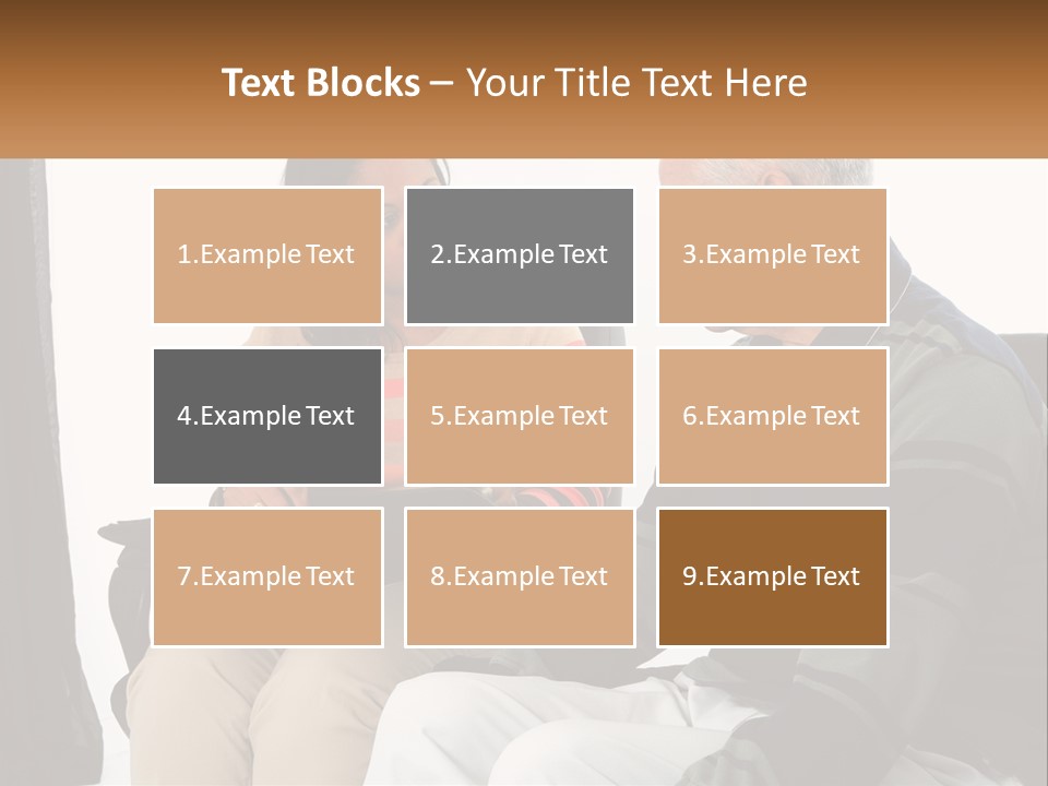 Industry Heat House PowerPoint Template