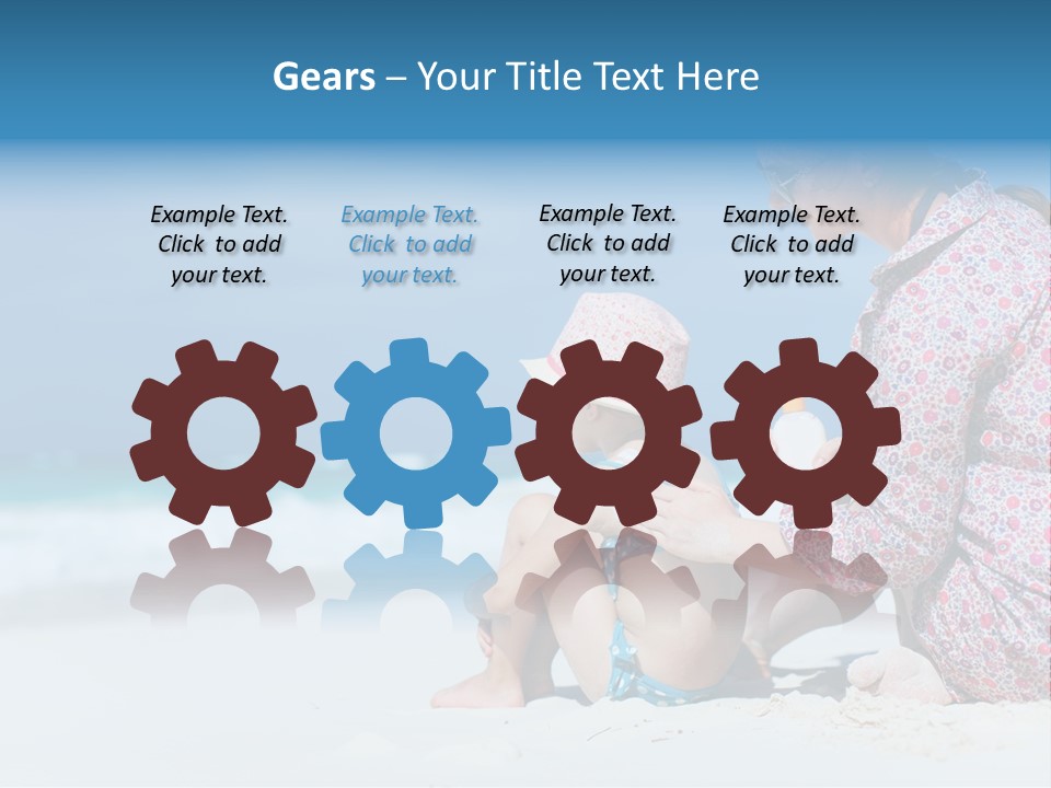 Electric Air Condition PowerPoint Template