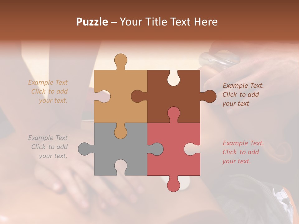 Supply Industry Conditioner PowerPoint Template