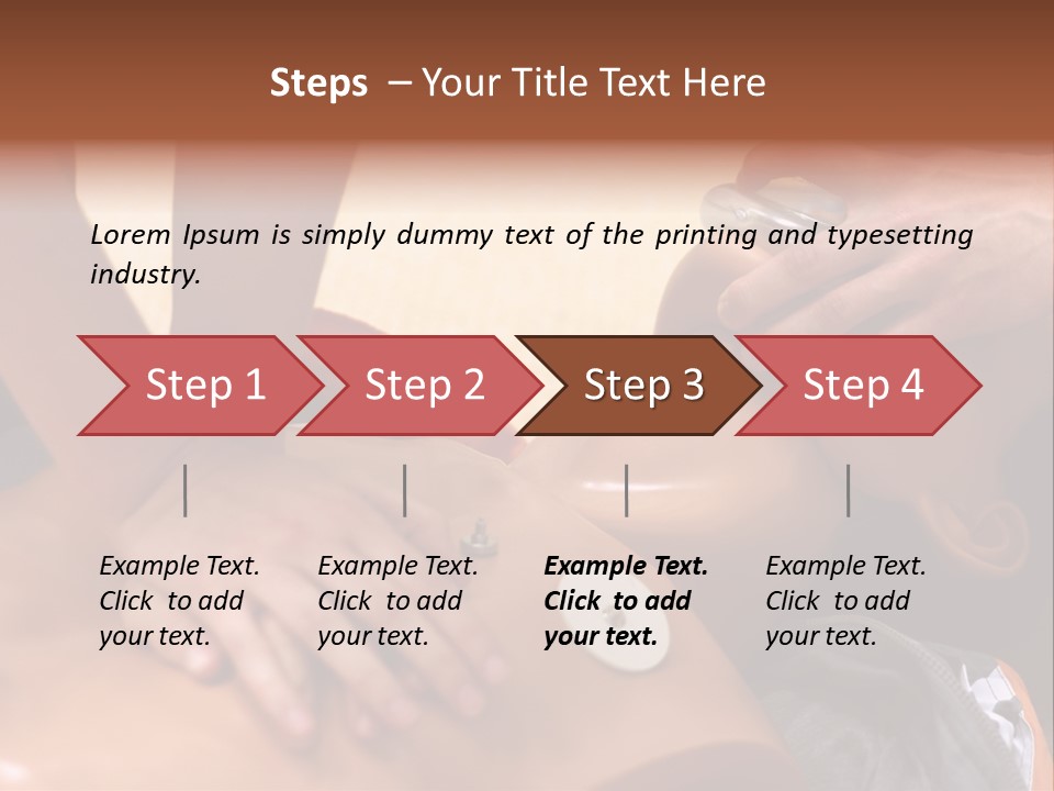 Supply Industry Conditioner PowerPoint Template