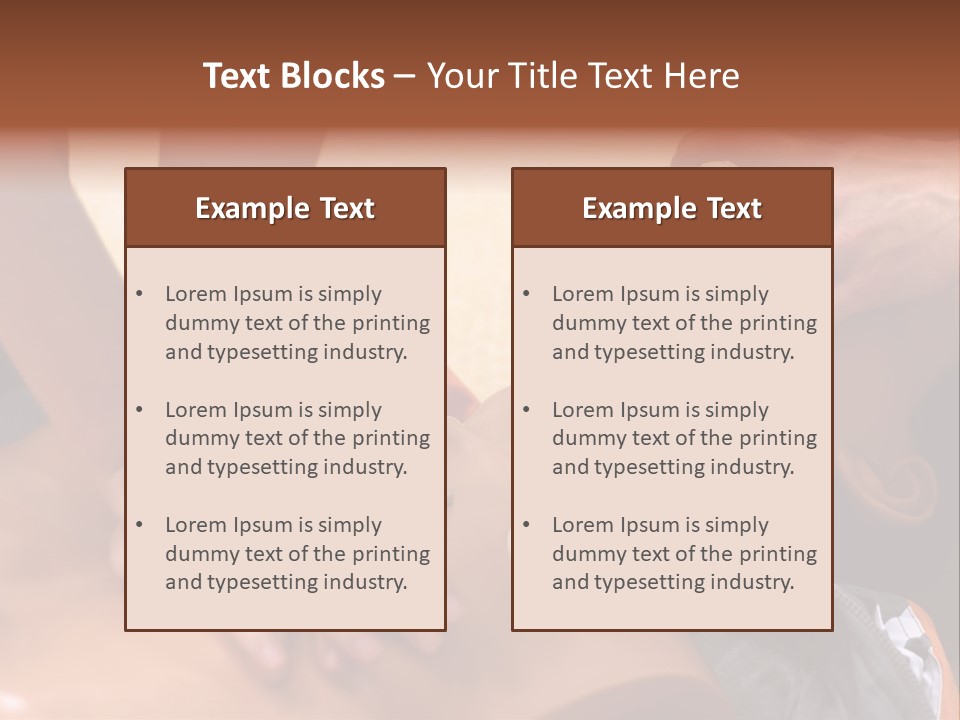 Supply Industry Conditioner PowerPoint Template
