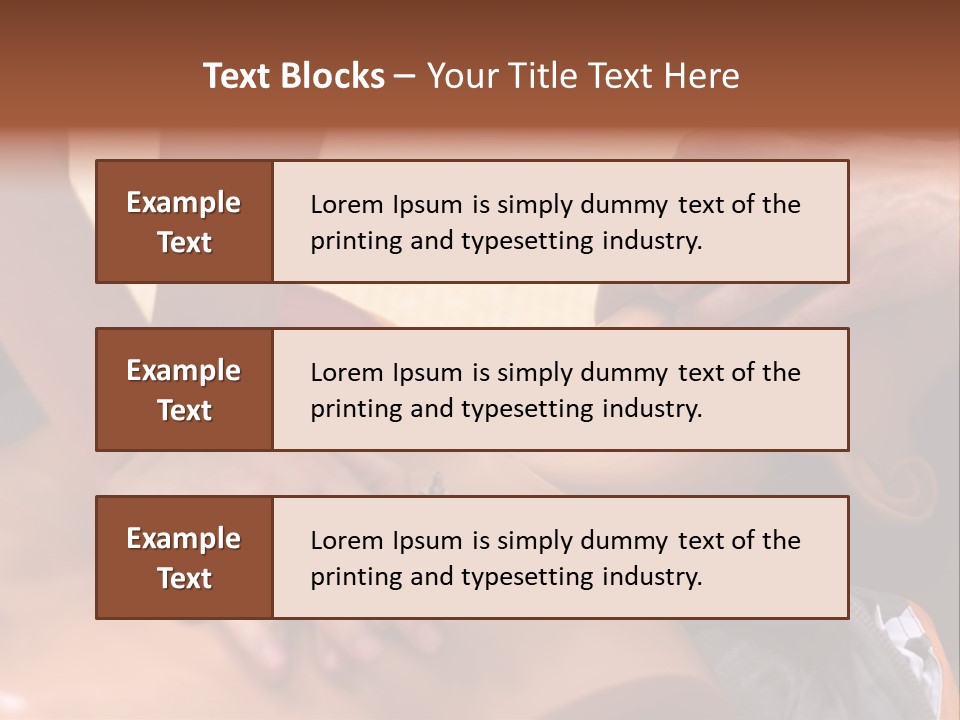 Supply Industry Conditioner PowerPoint Template