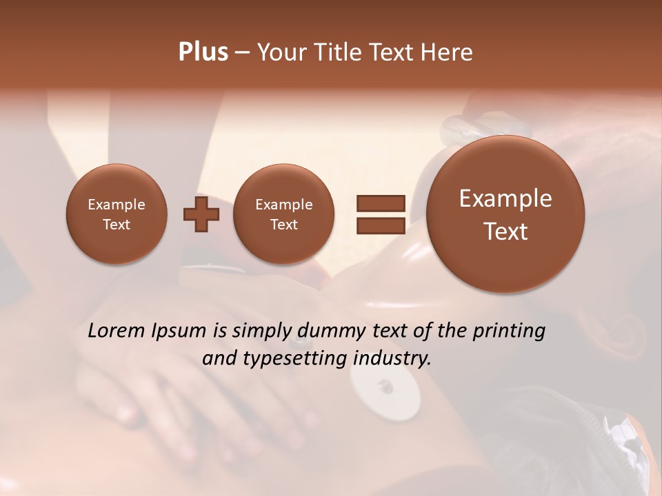 Supply Industry Conditioner PowerPoint Template