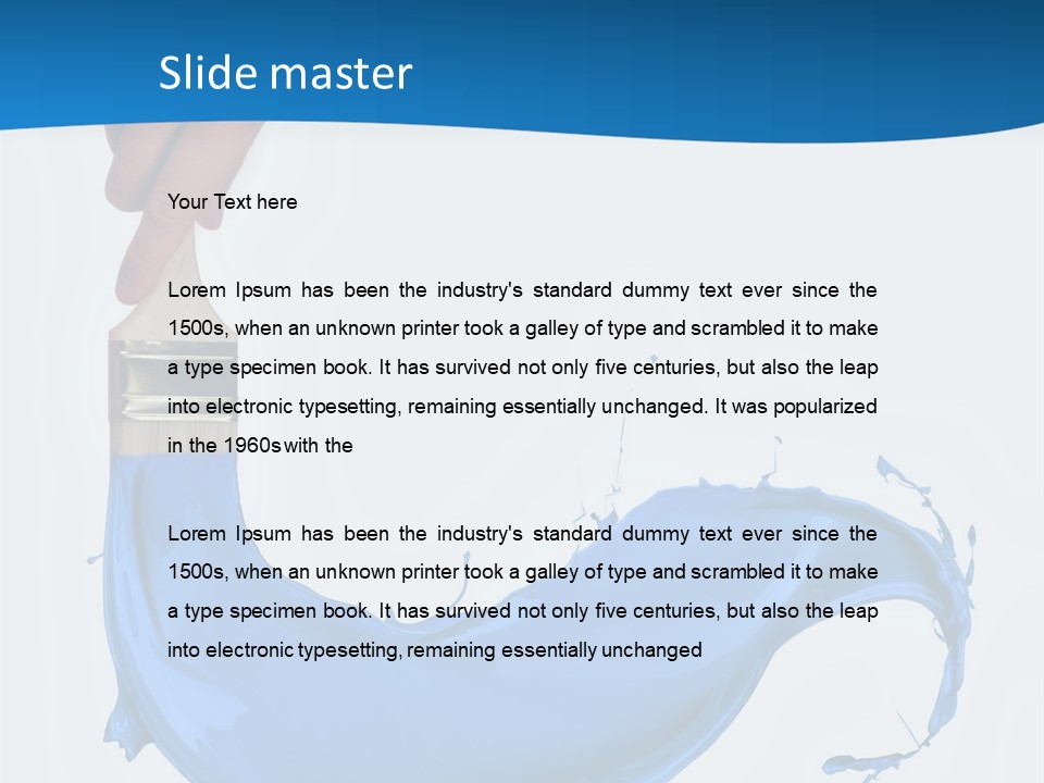 Air Switch Cold PowerPoint Template