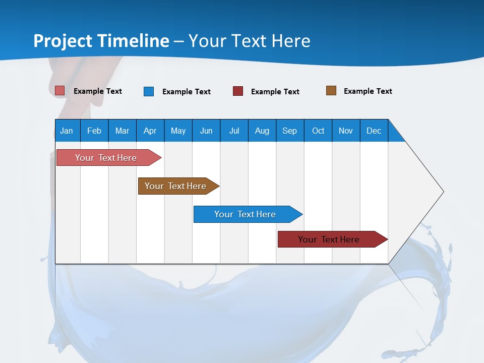 Air Switch Cold PowerPoint Template