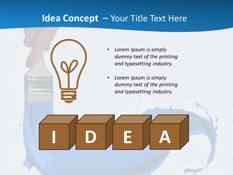 Air Switch Cold PowerPoint Template