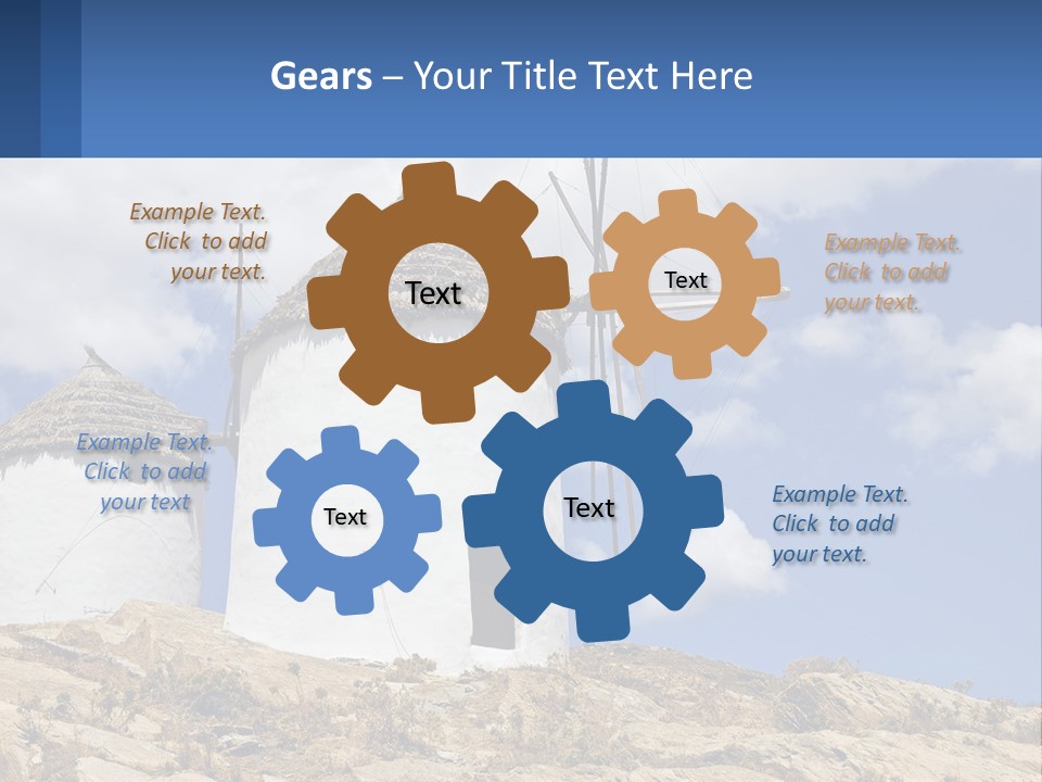 Ventilation Part White PowerPoint Template