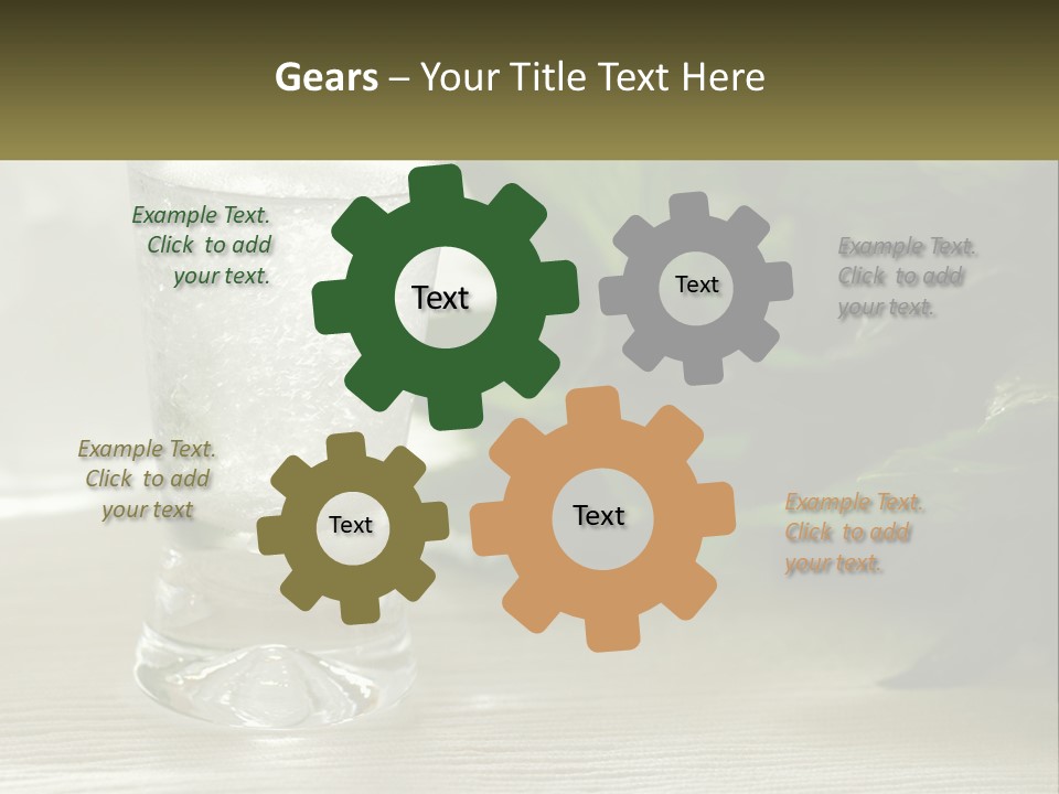Equipment Cooling Home PowerPoint Template