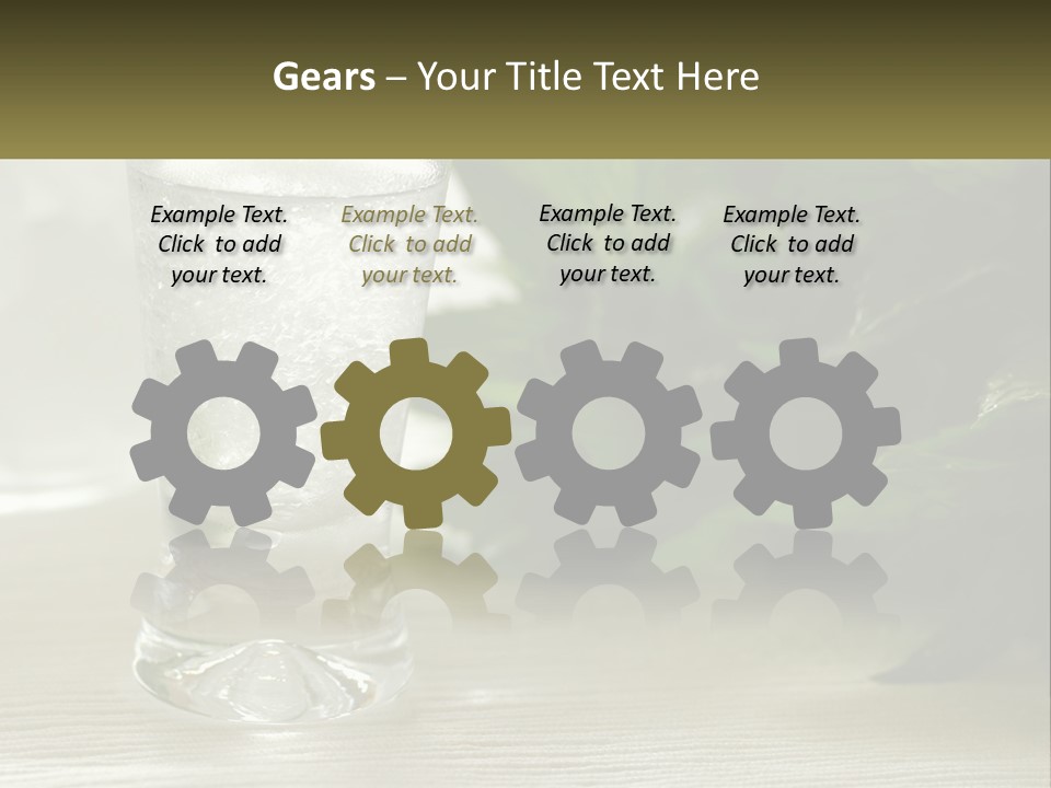 Equipment Cooling Home PowerPoint Template