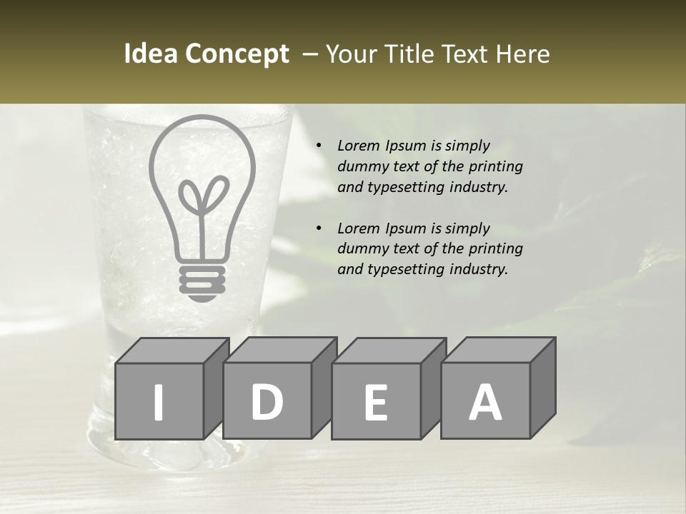 Equipment Cooling Home PowerPoint Template