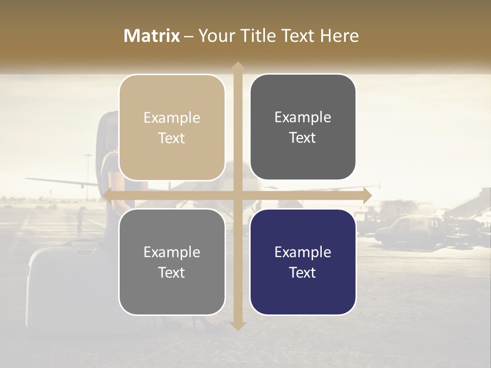 White Condition Conditioner PowerPoint Template