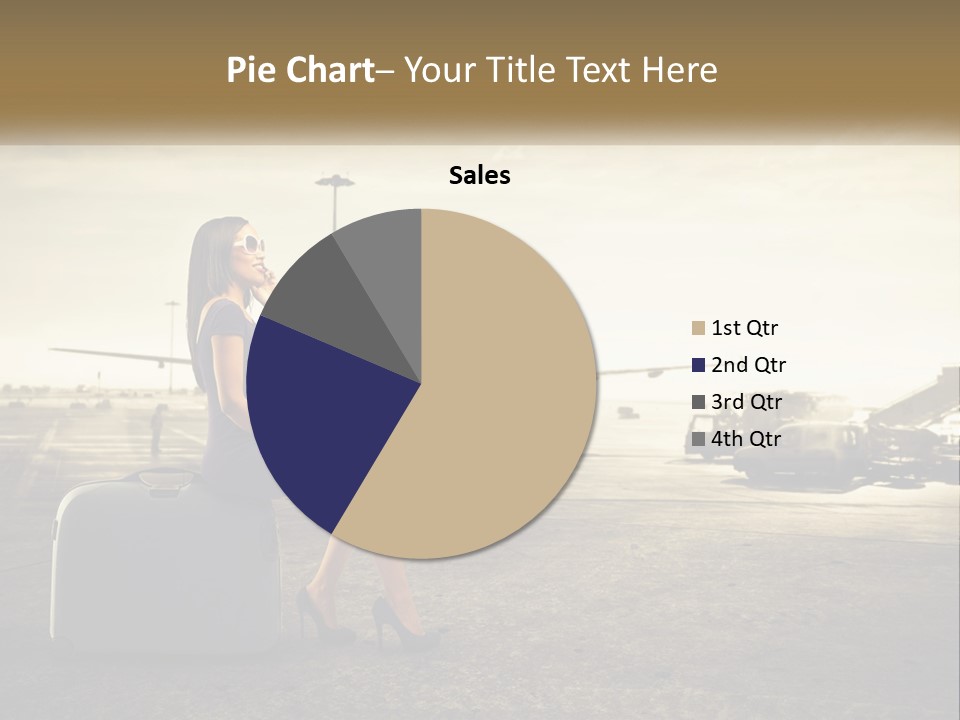 White Condition Conditioner PowerPoint Template