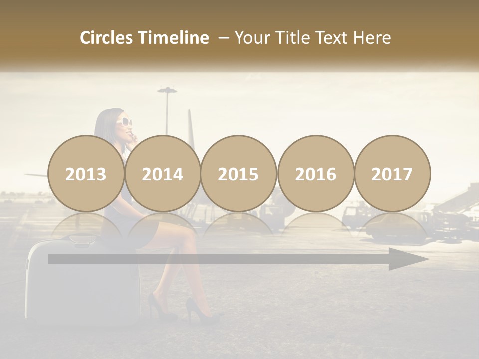 White Condition Conditioner PowerPoint Template