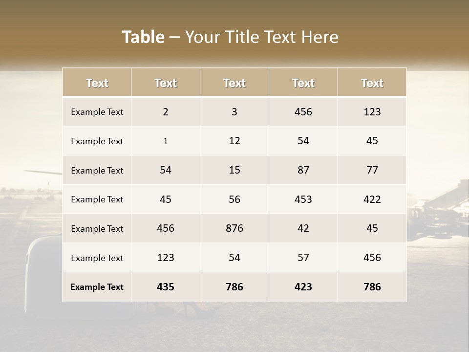White Condition Conditioner PowerPoint Template
