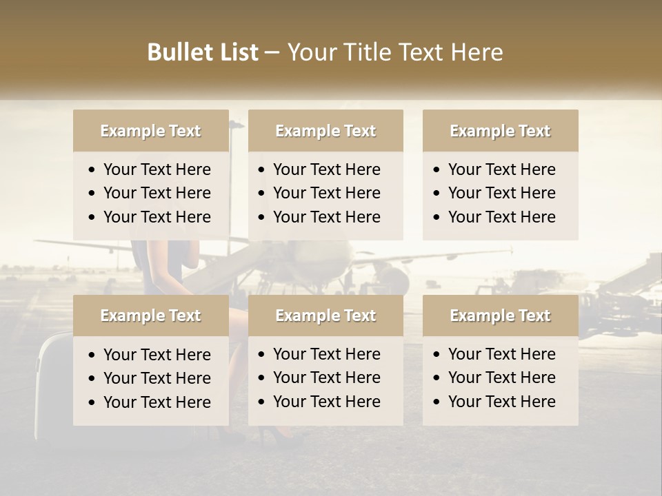 White Condition Conditioner PowerPoint Template