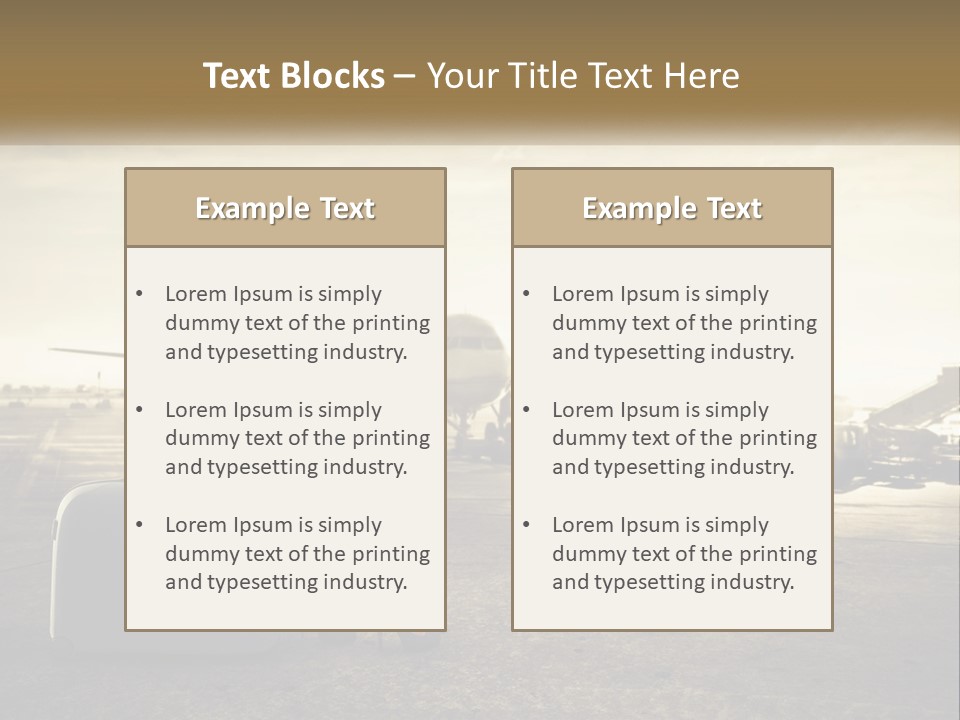 White Condition Conditioner PowerPoint Template
