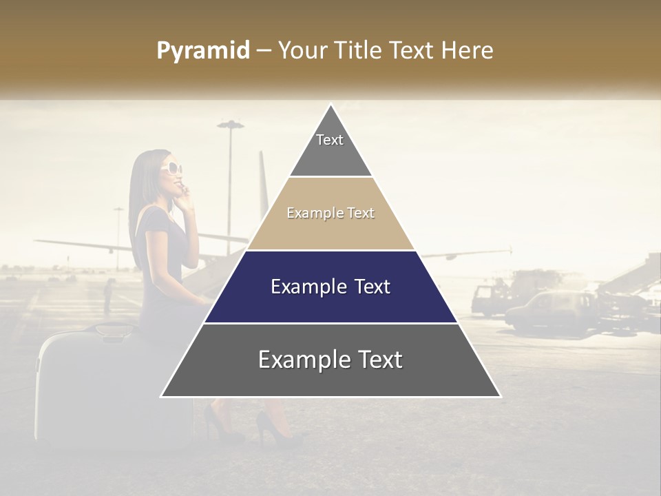White Condition Conditioner PowerPoint Template