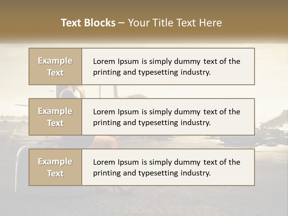 White Condition Conditioner PowerPoint Template