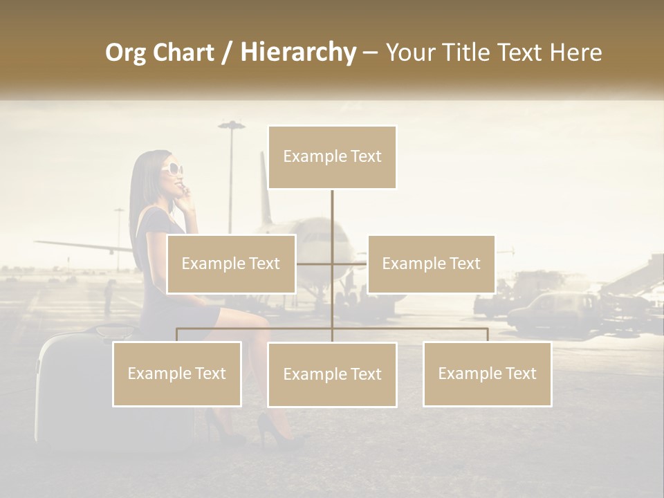 White Condition Conditioner PowerPoint Template