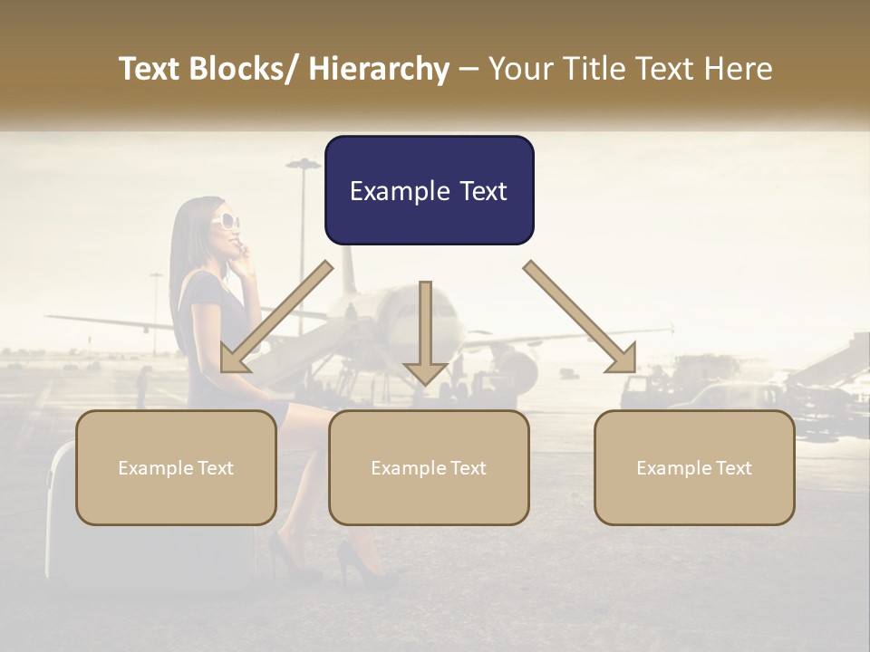 White Condition Conditioner PowerPoint Template