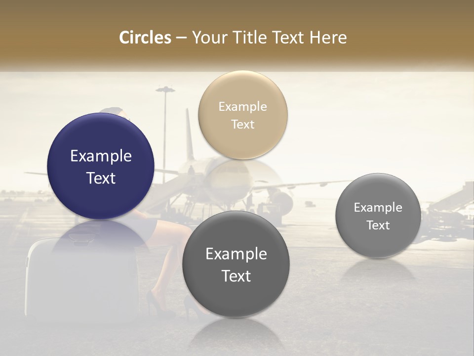 White Condition Conditioner PowerPoint Template