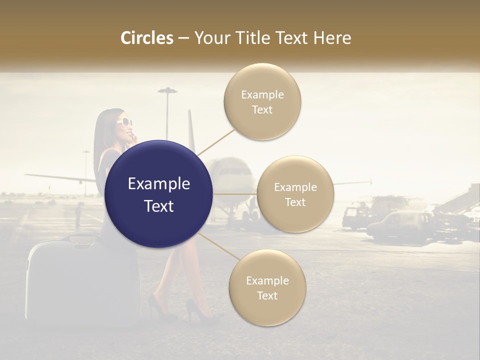 White Condition Conditioner PowerPoint Template