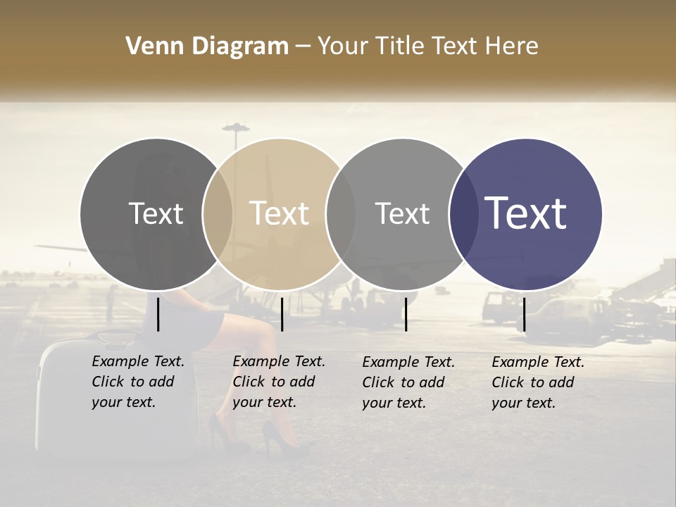 White Condition Conditioner PowerPoint Template