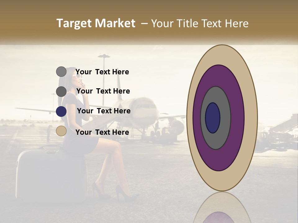 White Condition Conditioner PowerPoint Template