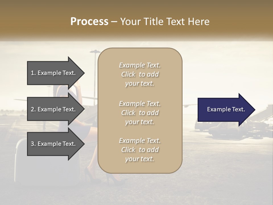 White Condition Conditioner PowerPoint Template