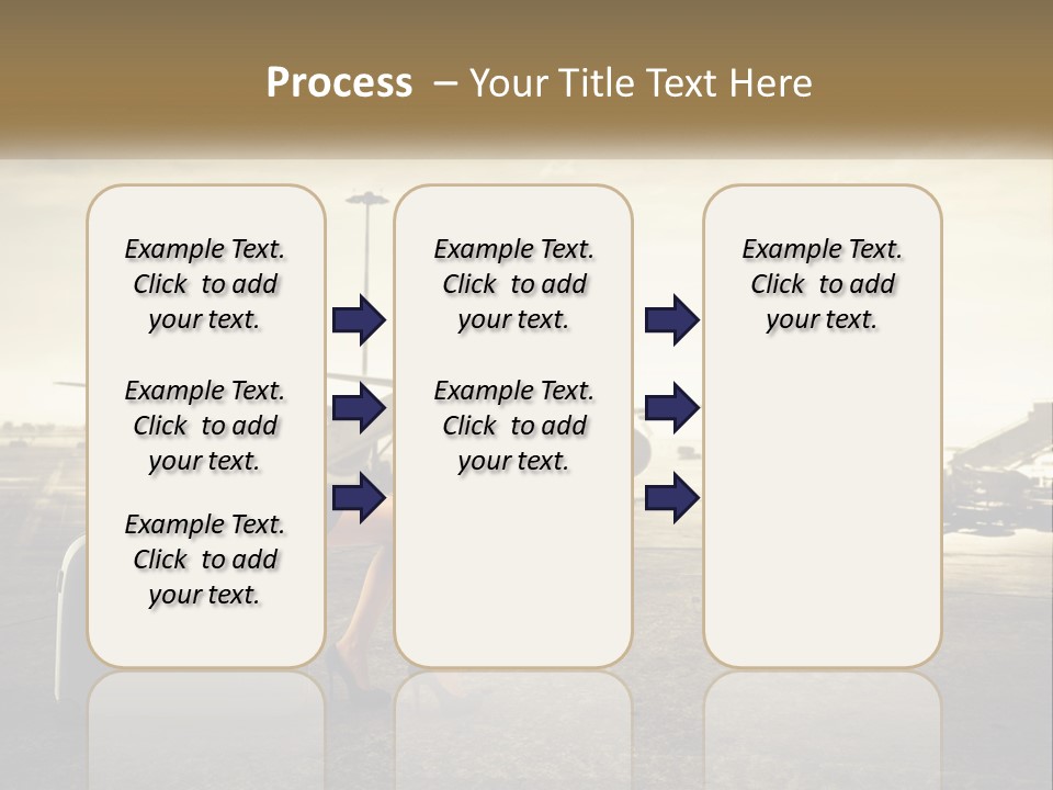 White Condition Conditioner PowerPoint Template