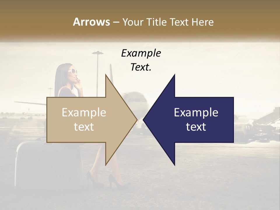 White Condition Conditioner PowerPoint Template