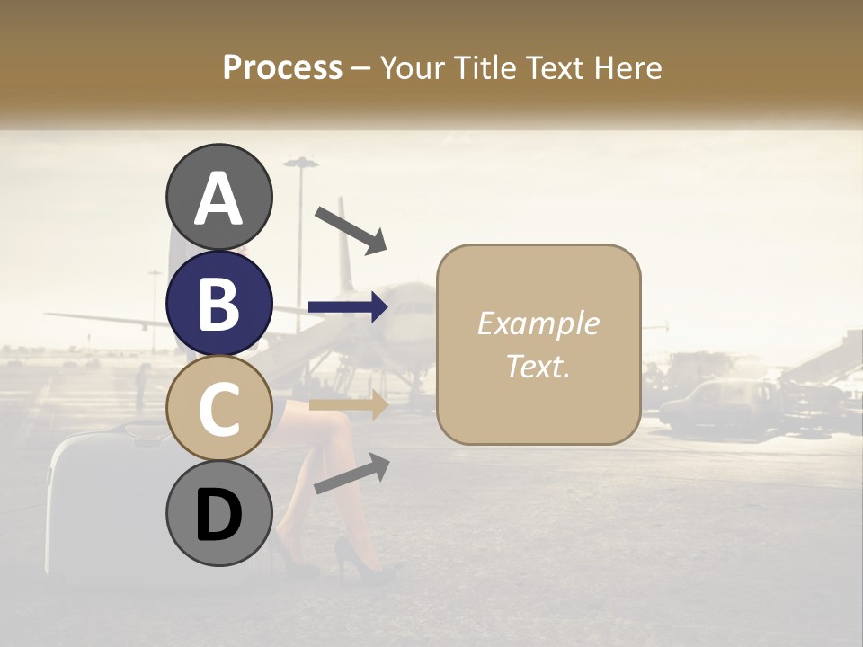 White Condition Conditioner PowerPoint Template