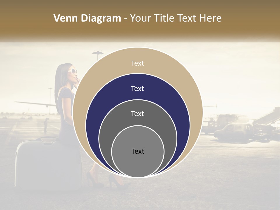 White Condition Conditioner PowerPoint Template