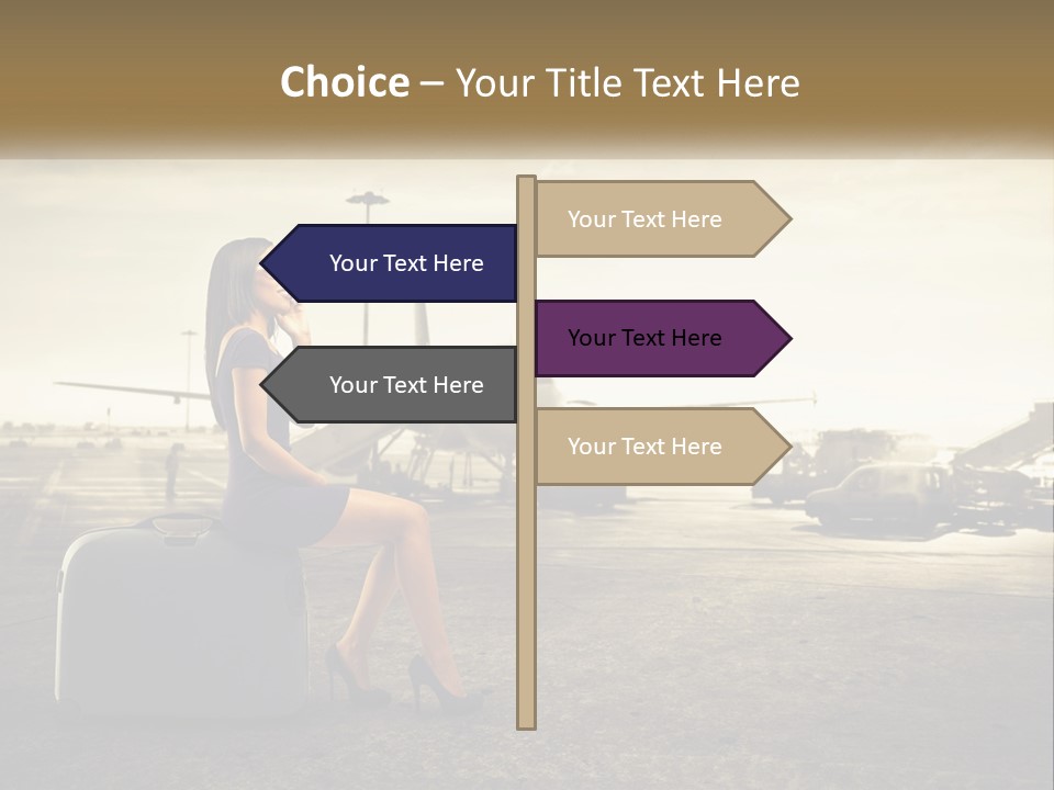 White Condition Conditioner PowerPoint Template