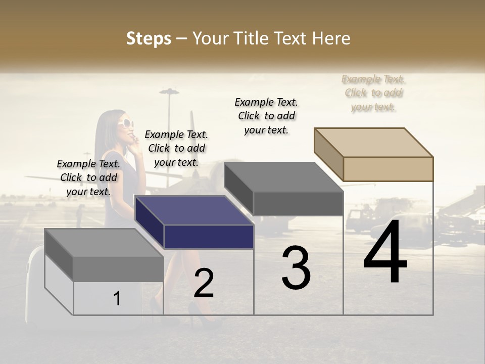 White Condition Conditioner PowerPoint Template