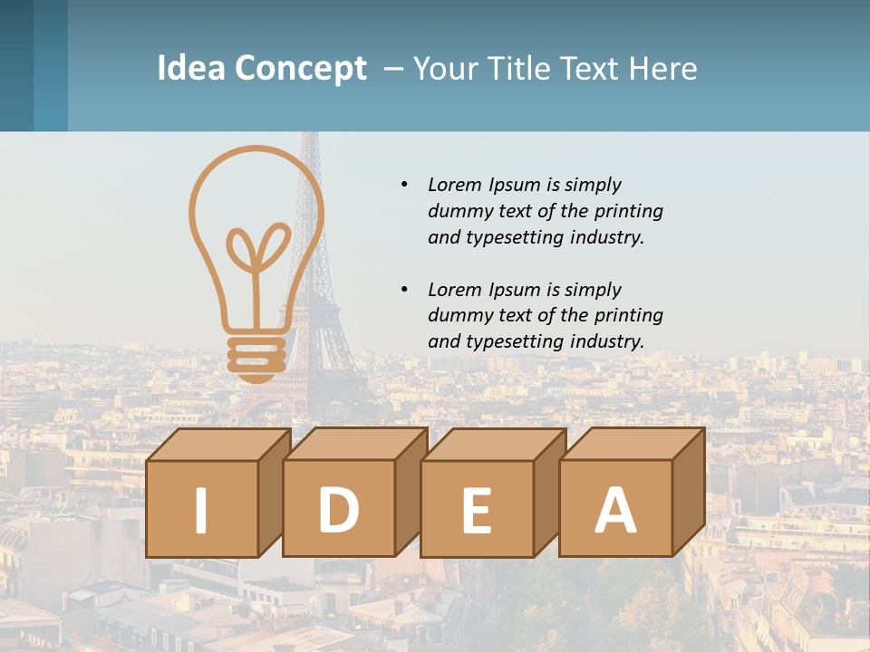 Electric Home Heat PowerPoint Template