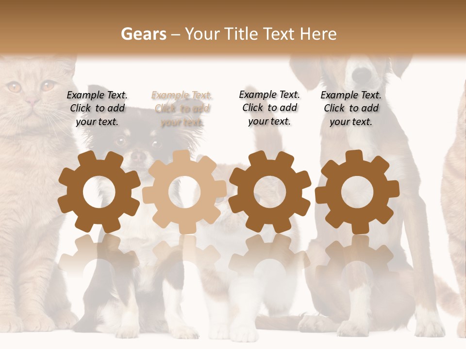 Conditioner Switch White PowerPoint Template