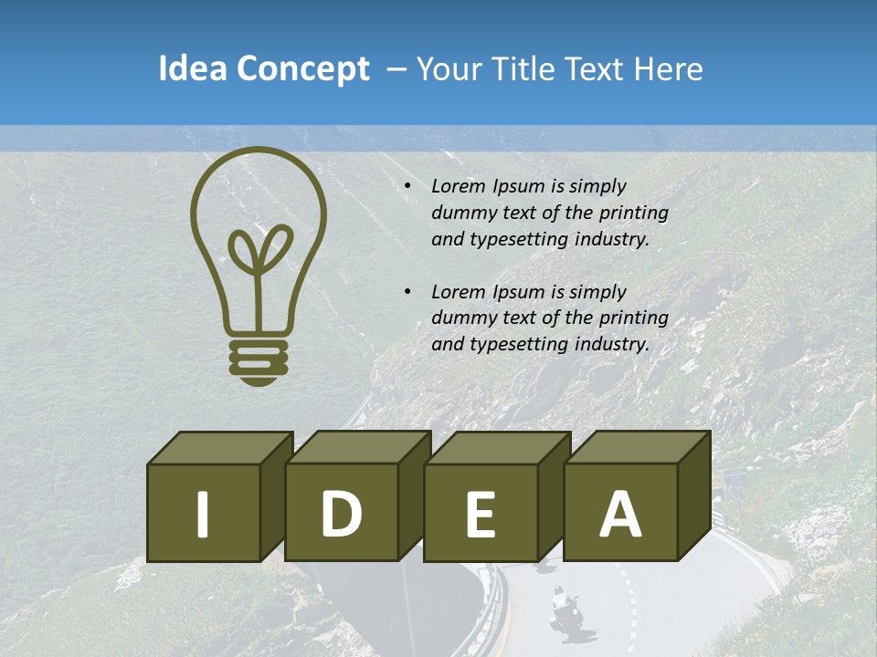 Industry Power Cool PowerPoint Template