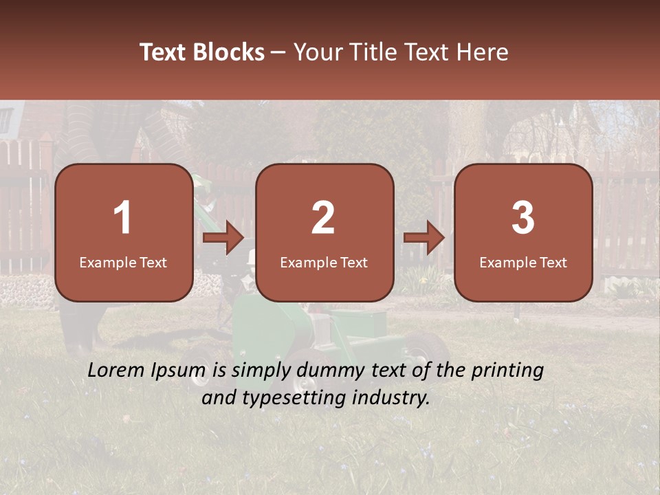 Unit Switch Air PowerPoint Template