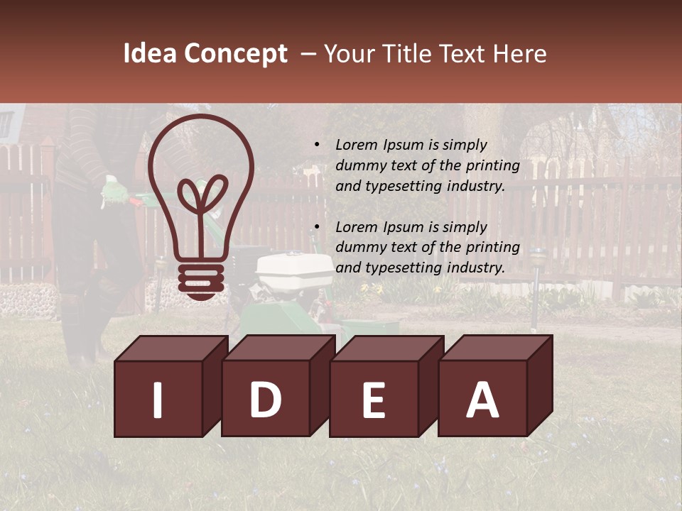 Unit Switch Air PowerPoint Template