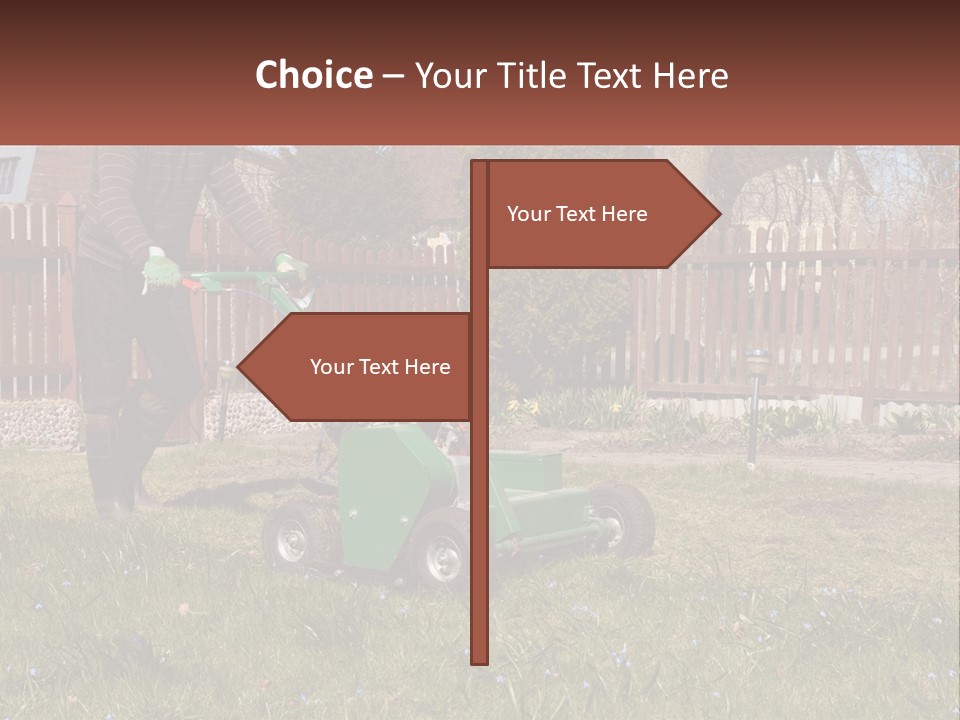 Unit Switch Air PowerPoint Template