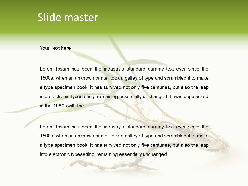 Equipment Unit Cold PowerPoint Template