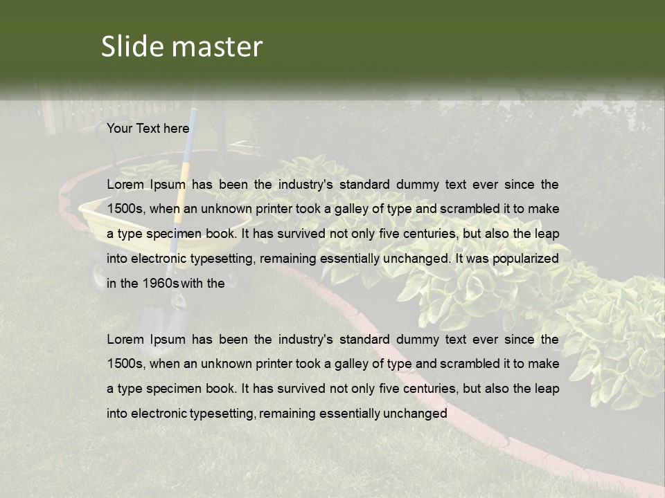 Home Temperature Unit PowerPoint Template