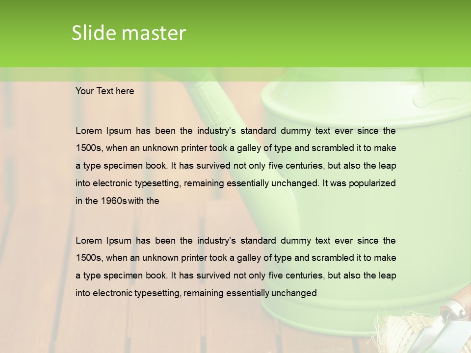 Heat Power House PowerPoint Template