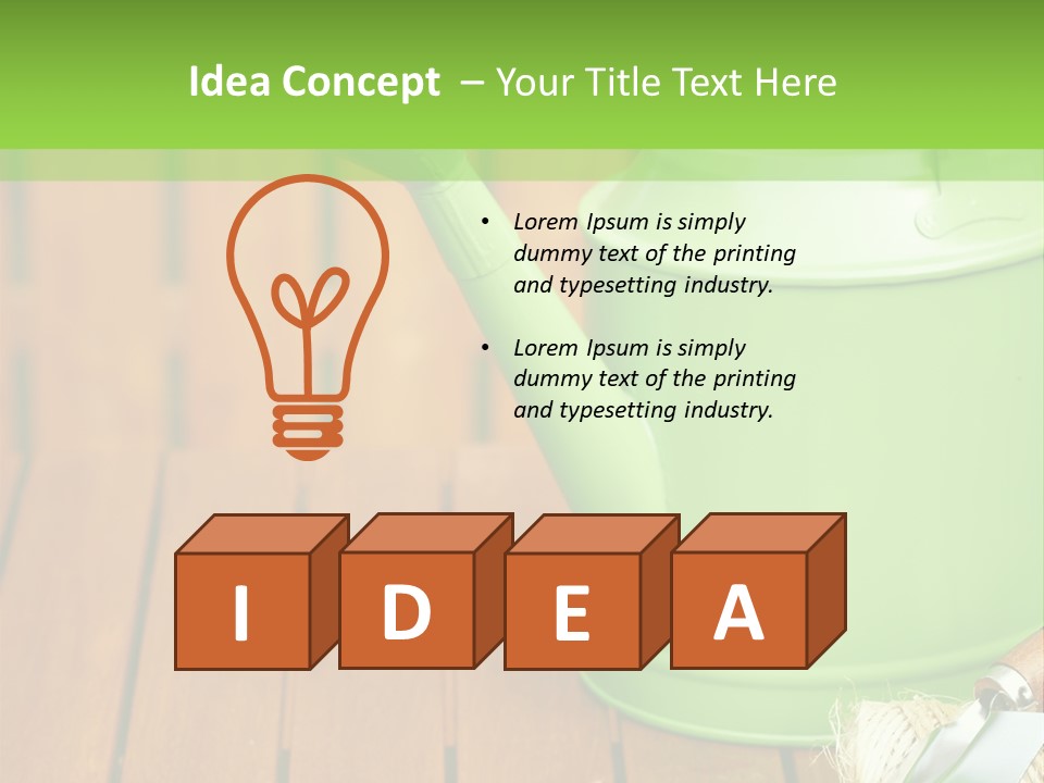 Heat Power House PowerPoint Template