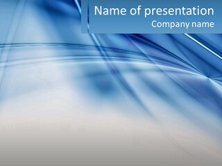 Electric Electricity White PowerPoint Template