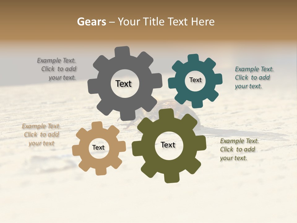 Equipment Industry Part PowerPoint Template
