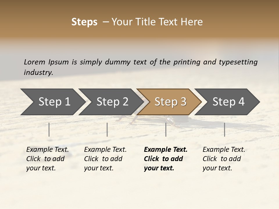 Equipment Industry Part PowerPoint Template