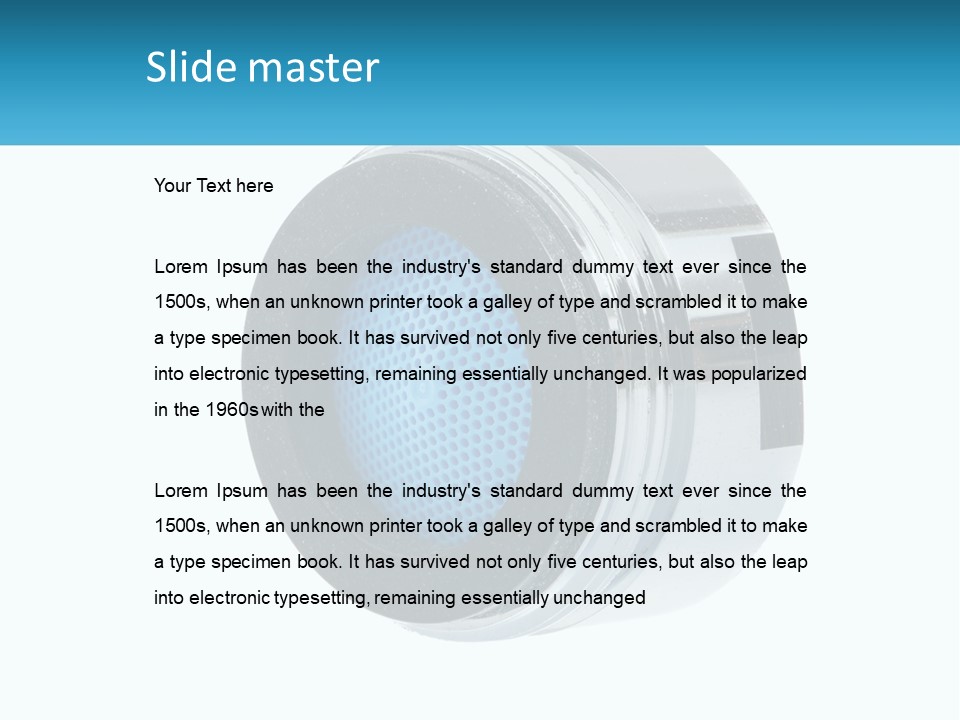 System Equipment Technology PowerPoint Template