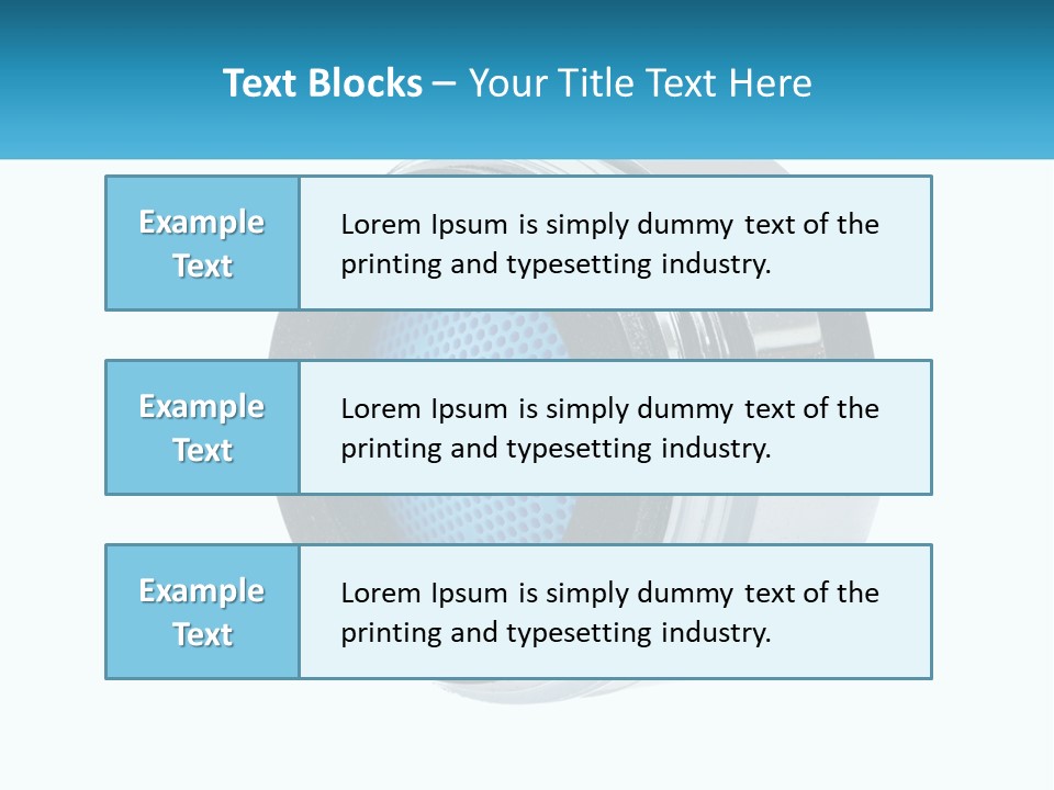 System Equipment Technology PowerPoint Template
